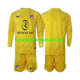 Fußballtrikots Atlético Madrid Torwart Kinder 2024-2025 Langarm 3rd trikot kaufen